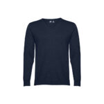 THC MILAN. Men's V-neck pullover in cotton and polyamide - Image 9