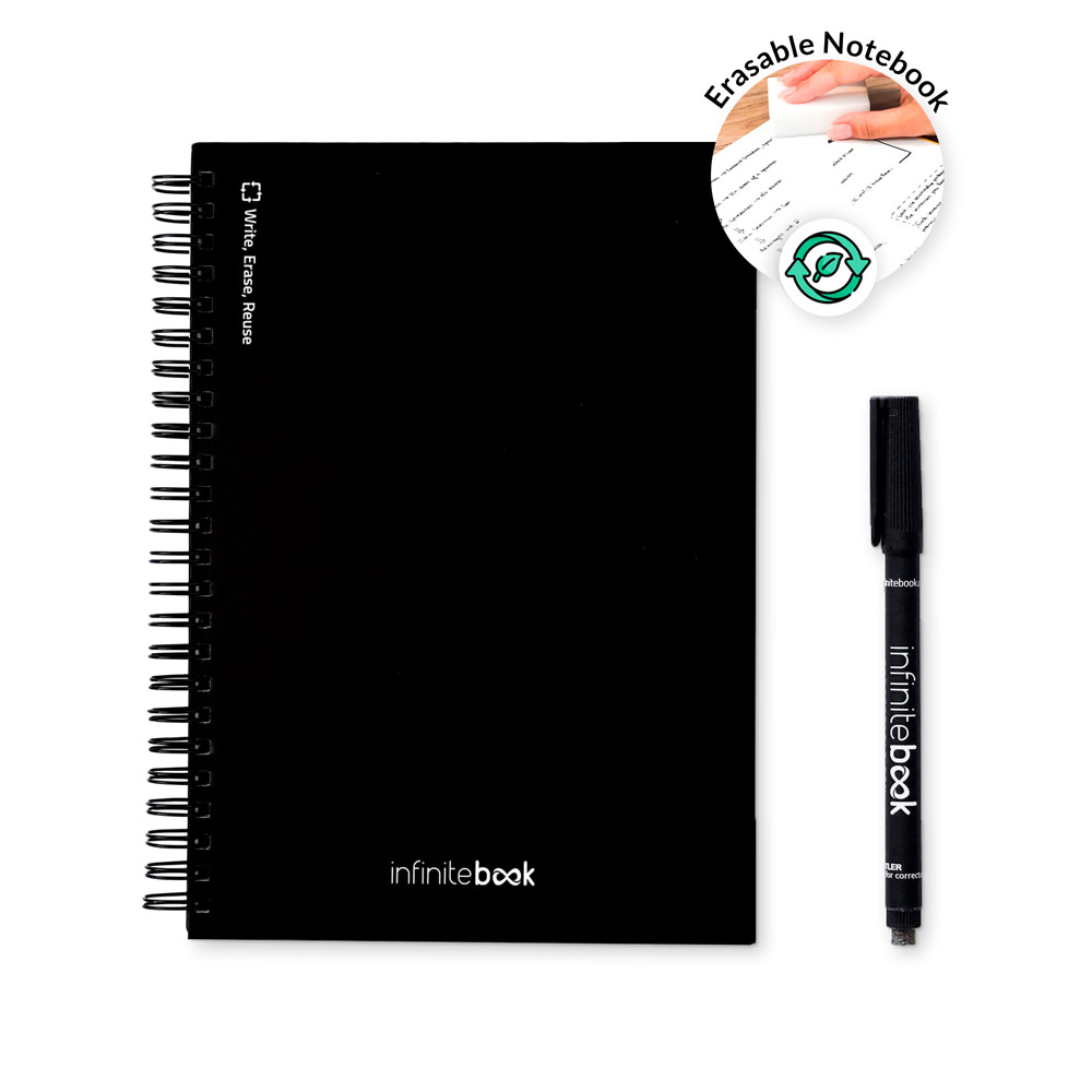 33203_set STARTER KIT INFINITEBOOK A5. Set includes an A5 "Infinitebook", cleaning kit, marker and marker holder - Image 1