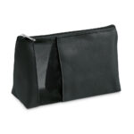 ANNIE. Microfibre and mesh cosmetic bag - Image 4