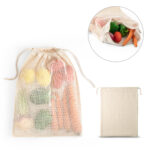 NAPOLI. 100% cotton bag (120 g/m²) with 100% cotton mesh on the front (100 g/m²)