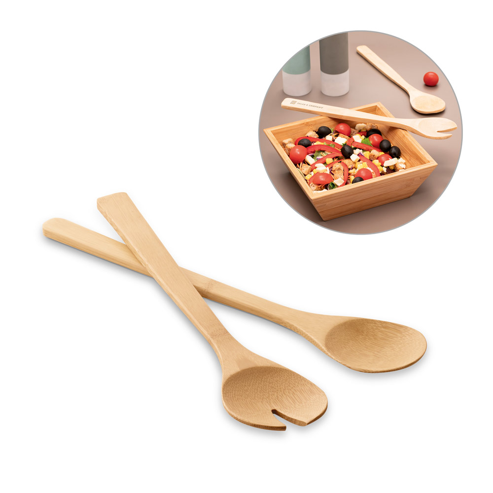 93969_set SALVY. Set of 2 salad servers - Image 1
