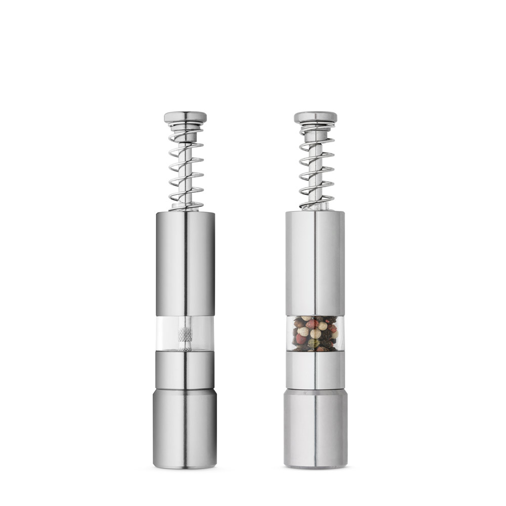93989_set SMARTPEPPER. Stainless steel spice mill - Image 1