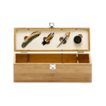 SYRAH. Bamboo, ABS and stainless steel wine set - Image 2
