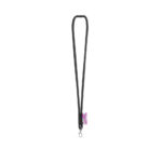 WISBECH. SET Lanyard TUBE Long (Ø 7 mm) with Hook Trigger Snap 9 mm and safety lock Ø 7 mm - Image 2