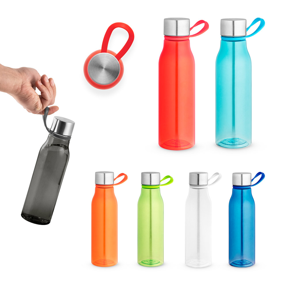 94782_set SENNA. Recycled PET bottle (100% rPET) with a glossy translucent finish - Image 1