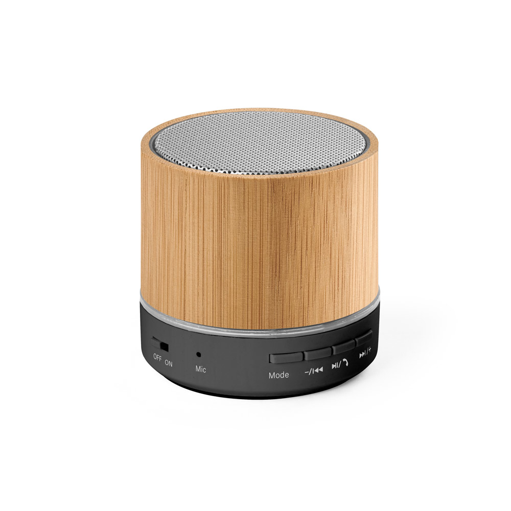 97441_set RE-GLASHOW. 3W portable speaker with 4h30m battery life on recycled ABS (100% rABS) - Image 1
