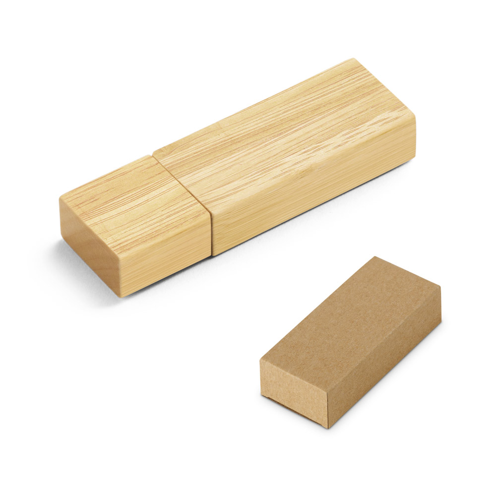 97569_set VENTER 16GB. 16GB bamboo USB flash drive - Image 1