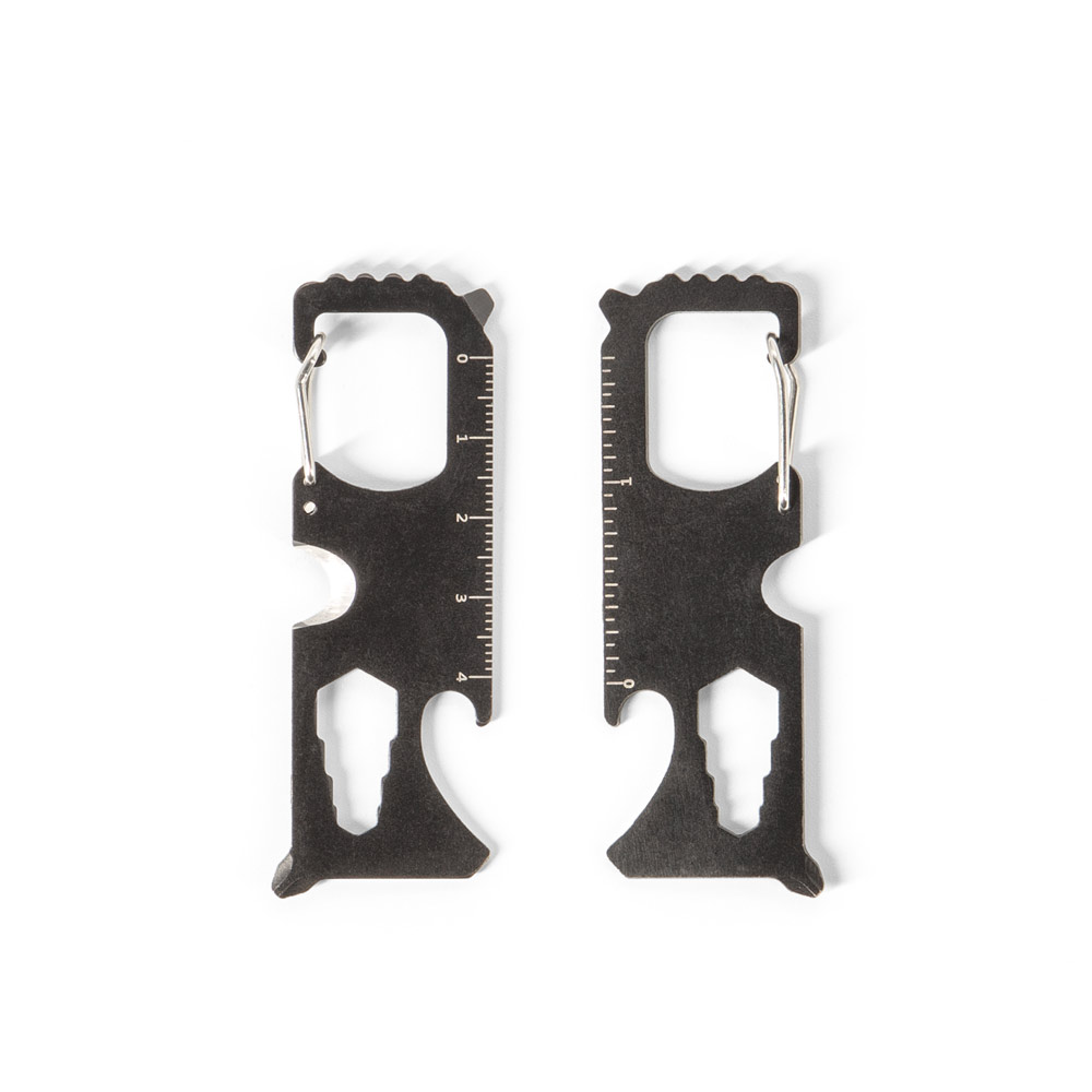 98165_set SCREWY. Stainless steel multifunction card with 8 functions - Image 1
