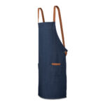 CARDAMOM. Cotton (80% recycled) and polyester (20% recycled) apron (220 g/m²) - Image 6