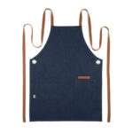 CARDAMOM. Cotton (80% recycled) and polyester (20% recycled) apron (220 g/m²) - Image 7