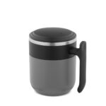 MALDINI. Travel mug with a stainless steel interior and a matt finish, 400 ml - Image 10